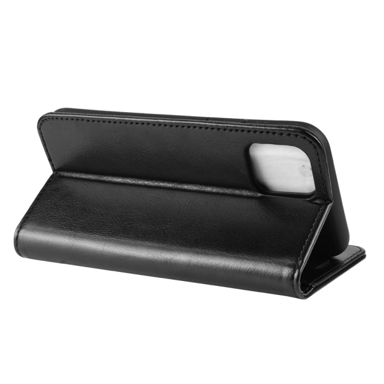 R64 Texture Single Fold Horizontal Flip Leather Case for iPhone XI MAX, with Holder & Card Slots & Wallet