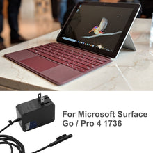 Load image into Gallery viewer, 24W 15V 1.6A AC Adapter Charger for Microsoft Surface Go / Pro 4 1736, US Plug