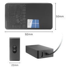 Load image into Gallery viewer, 36W 12V 2.58A / 5V 1A AC Adapter Charger for Microsoft Surface Pro 3 / 4, US Plug