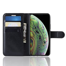 Load image into Gallery viewer, Litchi Skin PU Leather Wallet Stand Mobile Casing for iPhone XI (2019)