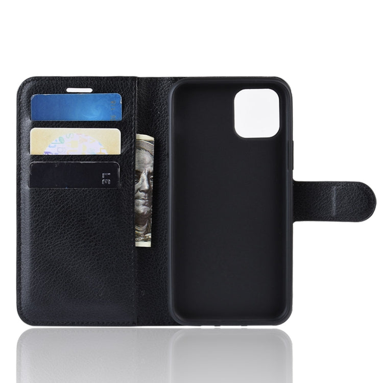 Litchi Skin PU Leather Wallet Stand Mobile Casing for iPhone XI (2019)