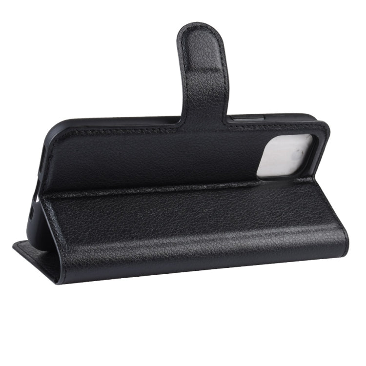 Litchi Skin PU Leather Wallet Stand Mobile Casing for iPhone XI (2019)