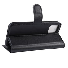 Load image into Gallery viewer, Litchi Skin PU Leather Wallet Stand Mobile Casing for iPhone XI (2019)
