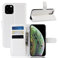 Load image into Gallery viewer, Litchi Skin PU Leather Wallet Stand Mobile Casing for iPhone XI (2019)