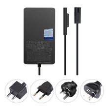 Load image into Gallery viewer, 127W 15V 8A  AC Adapter Charger For Microsoft Surface Book 3 1932, UK Plug, UK Plug, EU Plug, US Plug, AU Plug
