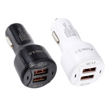 Load image into Gallery viewer, TE-092 36W Dual QC3.0 USB Fast Car Charger, TE-092