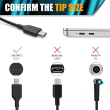 Load image into Gallery viewer, 65W 20V 3.25A Notebook Square Portable Type-C Power Adapter, US Plug
