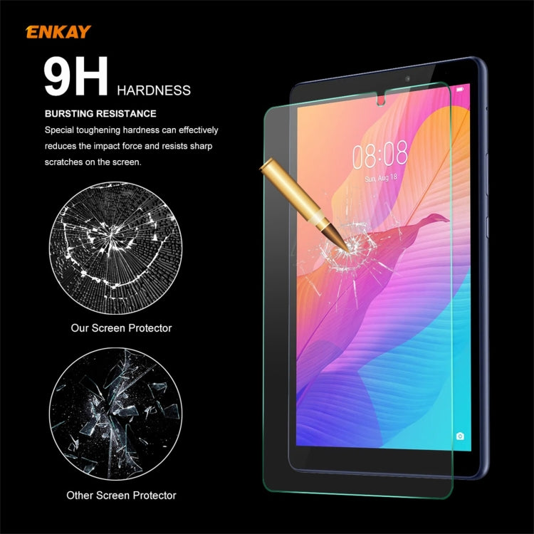 ENKAY Hat-Prince 0.33mm 9H Surface Hardness 2.5D Explosion-proof Tempered Glass Protector Film for Huawei MatePad T8 / Honor Tablet X7