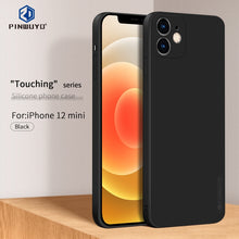 Load image into Gallery viewer, PINWUYO Touching Series Liquid Silicone TPU Shockproof Case, For iPhone 12 mini, For iPhone 12, For iPhone 12 Pro, For iPhone 12 Pro Max