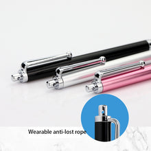 Load image into Gallery viewer, AT-19 Silver Fiber Pen Tip Stylus Capacitive Pen Mobile Phone Tablet Universal Touch Pen
