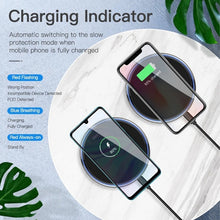 Load image into Gallery viewer, WX-69 10W Ultra-thin Wireless Charger Mirror Wireless Charger for Mobile Phone, 10W