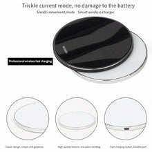 Load image into Gallery viewer, WX-69 10W Ultra-thin Wireless Charger Mirror Wireless Charger for Mobile Phone, 10W