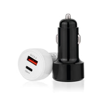 Load image into Gallery viewer, TE-P31 PD 20W USB-C / Type-C + QC3.0 18W USB Fast Car Charger