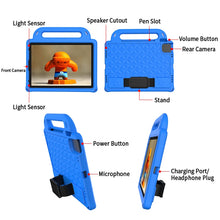 Load image into Gallery viewer, Diamond Series EVA Anti-Fall Shockproof Sleeve Protective Shell Case with Holder &amp; Strap, For iPad Pro 11 2018, For iPad Pro 11 2020, For iPad Pro 11 2022 / 2021, For iPad Air 4 10.9 2020