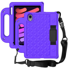 Load image into Gallery viewer, Diamond Series EVA Shockproof Tablet Case with Holder &amp; Strap, For iPad mini 4 / mini 3 / mini 2 / mini 1, For iPad mini 2019 / mini 5, For iPad mini 6