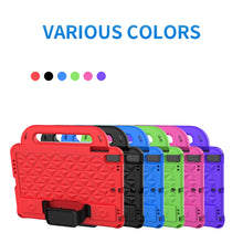 Load image into Gallery viewer, Diamond Series EVA Anti-Fall Shockproof Sleeve Protective Shell Case with Holder &amp; Strap, For iPad Air / Air 2 / Pro 9.7 / 9.7 2017/ 2018