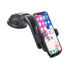 Load image into Gallery viewer, Universal Car Holder Telescopic Rocker for Phone Desk Windshield Adsorption Mobile Phone GPS Holder, Windshield Holder