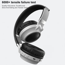 Load image into Gallery viewer, Colorful LED Bluetooth 5.0 Headphones Foldable Wireless HiFi Stereo Headset with Mic, Support TF Card / 3.5mm AUX