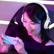 Load image into Gallery viewer, Colorful LED Bluetooth 5.0 Headphones Foldable Wireless HiFi Stereo Headset with Mic, Support TF Card / 3.5mm AUX