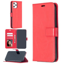Load image into Gallery viewer, Crazy Horse Texture Horizontal Flip Leather Case with Holder &amp; Card Slots &amp; Wallet &amp; Photo Frame for iPhone 13 Pro, For iPhone 13 Pro