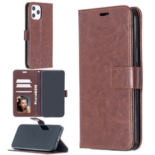 Load image into Gallery viewer, Crazy Horse Texture Horizontal Flip Leather Case with Holder &amp; Card Slots &amp; Wallet &amp; Photo Frame for iPhone 13 Pro, For iPhone 13 Pro