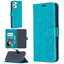 Load image into Gallery viewer, Crazy Horse Texture Horizontal Flip Leather Case with Holder &amp; Card Slots &amp; Wallet &amp; Photo Frame for iPhone 13 Pro, For iPhone 13 Pro