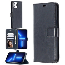 Load image into Gallery viewer, Crazy Horse Texture Horizontal Flip Leather Case with Holder &amp; Card Slots &amp; Wallet &amp; Photo Frame for iPhone 13 Pro Max, For iPhone 13 Pro Max