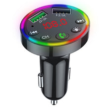 Load image into Gallery viewer, F9 Car MP3 Modulator Player Wireless Hands-free Audio Receiver Dual USB Fast Charger FM Transmitter Car Kit, F9