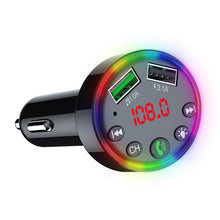Load image into Gallery viewer, F9 Car MP3 Modulator Player Wireless Hands-free Audio Receiver Dual USB Fast Charger FM Transmitter Car Kit, F9