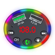 Load image into Gallery viewer, F9 Car MP3 Modulator Player Wireless Hands-free Audio Receiver Dual USB Fast Charger FM Transmitter Car Kit, F9