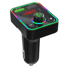 Load image into Gallery viewer, F3 Car FM Transmitter LED Backlight Receiver MP3 Player 3.1A USB Charger Dual USB Charger, F3