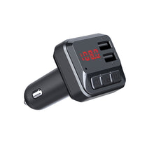 Load image into Gallery viewer, C6 MP3 Modulator Hands-free Wireless Audio Receiver 3.1A Dual USB Fast Charger FM Transmitter Car Kit, C6