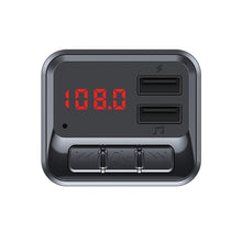 Load image into Gallery viewer, C6 MP3 Modulator Hands-free Wireless Audio Receiver 3.1A Dual USB Fast Charger FM Transmitter Car Kit, C6