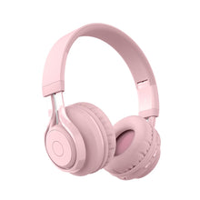 Load image into Gallery viewer, BT06C Cute Wireless Bluetooth 5.0 Headset for Children with Microphone LED Light Suppport Aux-in
