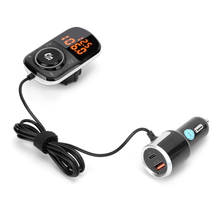 BC71 Car FM Transmitter Hands-free TF Card MP3 Music Player Electronic Car Accessories, BC71