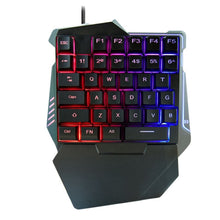 Load image into Gallery viewer, G7 37 Keys USB One-Handed Numeric Keyboard with Backlit, Cable Length: 1.8m