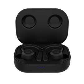 T20 TWS Bluetooth Hooks Wireless Sports Headphones with Charging Box IPX6 Waterproof Noise-cancelling Earphones