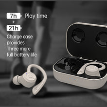 Load image into Gallery viewer, T20 TWS Bluetooth Hooks Wireless Sports Headphones with Charging Box IPX6 Waterproof Noise-cancelling Earphones