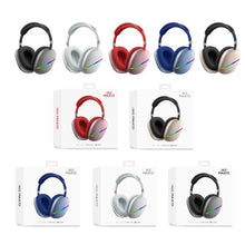 Load image into Gallery viewer, AKZ MAX10 Head-mounted RGB Wireless Bluetooth Music Headset With Microphone, Supports TF Card
