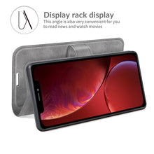 Load image into Gallery viewer, Retro Calf Pattern Buckle Horizontal Flip Leather Case with Holder &amp; Card Slots &amp; Wallet, For iPhone 13