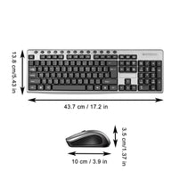 Load image into Gallery viewer, KB6600 104 Keys 2.4G Wireless Keyboard and Mouse Set