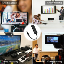 Load image into Gallery viewer, 1 Male to 4 Female LAN Ethernet Cable Adapter Ethernet Splitter