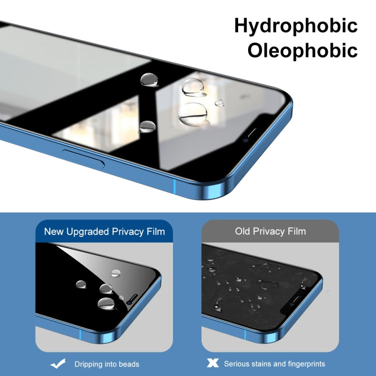 ENKAY Hat-Prince Full Coverage 28 Degree Privacy Screen Protector Anti-spy Tempered Glass Film, For iPhone 12 / 12 Pro, For iPhone 12 mini, For iPhone 12 Pro Max, For iPhone 11 Pro / XS / X, For iPhone 11 / XR, For iPhone 11 Pro Max