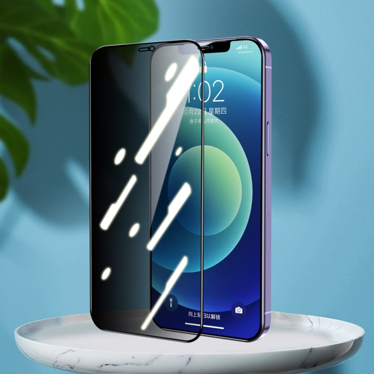 ENKAY Hat-Prince Full Coverage 28 Degree Privacy Screen Protector Anti-spy Tempered Glass Film, For iPhone 12 / 12 Pro, For iPhone 12 mini, For iPhone 12 Pro Max, For iPhone 11 Pro / XS / X, For iPhone 11 / XR, For iPhone 11 Pro Max