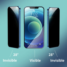 Load image into Gallery viewer, 2 PCS ENKAY Hat-Prince Full Coverage 28 Degree Privacy Screen Protector Anti-spy Tempered Glass Film, For iPhone 12 / 12 Pro, For iPhone 12 mini, For iPhone 12 Pro Max, For iPhone 11 Pro / XS / X, For iPhone 11 / XR, For iPhone 11 Pro Max