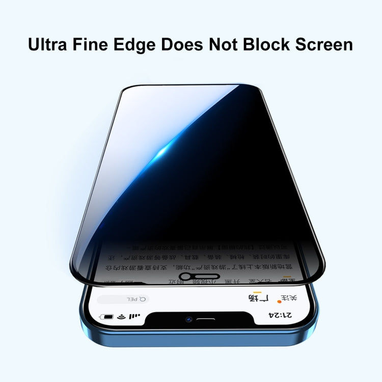2 PCS ENKAY Hat-Prince Full Coverage 28 Degree Privacy Screen Protector Anti-spy Tempered Glass Film, For iPhone 12 / 12 Pro, For iPhone 12 mini, For iPhone 12 Pro Max, For iPhone 11 Pro / XS / X, For iPhone 11 / XR, For iPhone 11 Pro Max