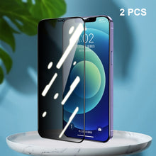 Load image into Gallery viewer, 2 PCS ENKAY Hat-Prince Full Coverage 28 Degree Privacy Screen Protector Anti-spy Tempered Glass Film, For iPhone 12 / 12 Pro, For iPhone 12 mini, For iPhone 12 Pro Max, For iPhone 11 Pro / XS / X, For iPhone 11 / XR, For iPhone 11 Pro Max