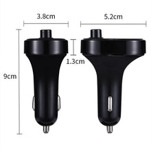 Load image into Gallery viewer, X1 Car Handsfree Kit FM Transmitter Wireless Audio Receiver MP3 Player Dual USB Fast Charger, X1