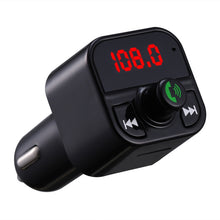 Load image into Gallery viewer, X5 Handsfree Car Kit FM Transmitter Wireless Audio Receiver Auto MP3 Player Dual USB Fast Charger, X5