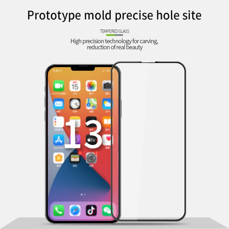MOFI 9H 3D Explosion-proof Curved Screen Tempered Glass Film, For iPhone 13 / 13 Pro, For iPhone 13 Pro Max, For iPhone 13 mini